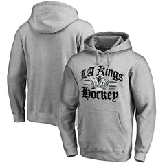 Los Angeles Kings Hometown Collection The Crown Pullover Hoodie Ash