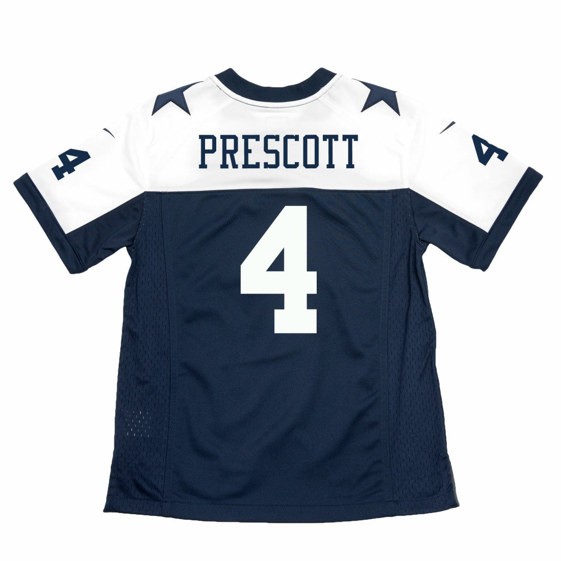 Dak Prescott Dallas Cowboys Youth Throwback Game Jersey - Navy