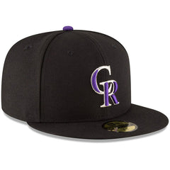 Colorado Rockies Authentic Collection ON Field 59FIFTY Structured Hat Black | New Era