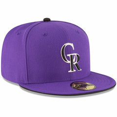Colorado Rockies Authentic Collection ON Field 59FIFTY Structured Hat Purple | New Era