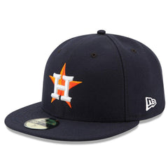 Houston Astros Home Authentic Collection On Field 59FIFTY Performance Fitted Hat Navy | New Era