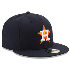 Houston Astros Home Authentic Collection On Field 59FIFTY Performance Fitted Hat Navy | New Era