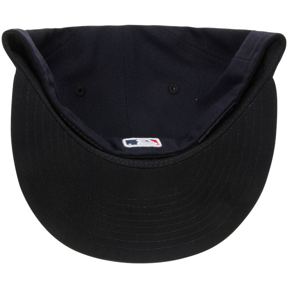 Atlanta Braves Road Authentic Collection On-Field 59FIFTY Fitted Hat Navy | New Era