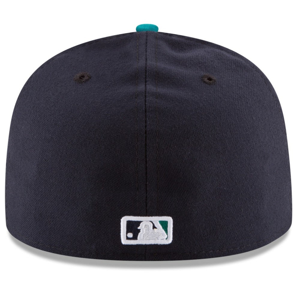 Seattle Mariners Alternate Authentic Collection On Field 59FIFTY Fitted Hat Navy/Teal | New Era