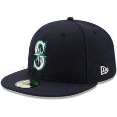 Seattle Mariners Authentic Collection On Field 59FIFTY Fitted Hat Navy | New Era