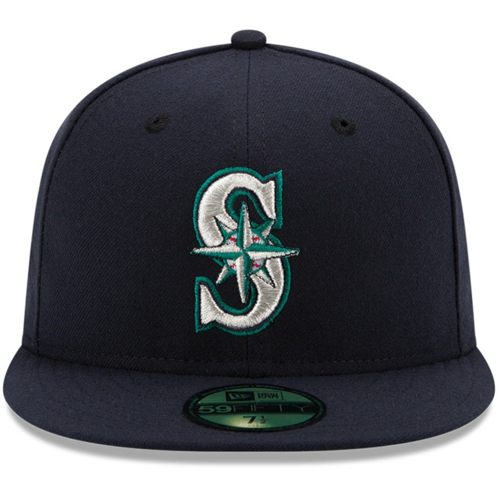 Seattle Mariners Authentic Collection On Field 59FIFTY Fitted Hat Navy | New Era
