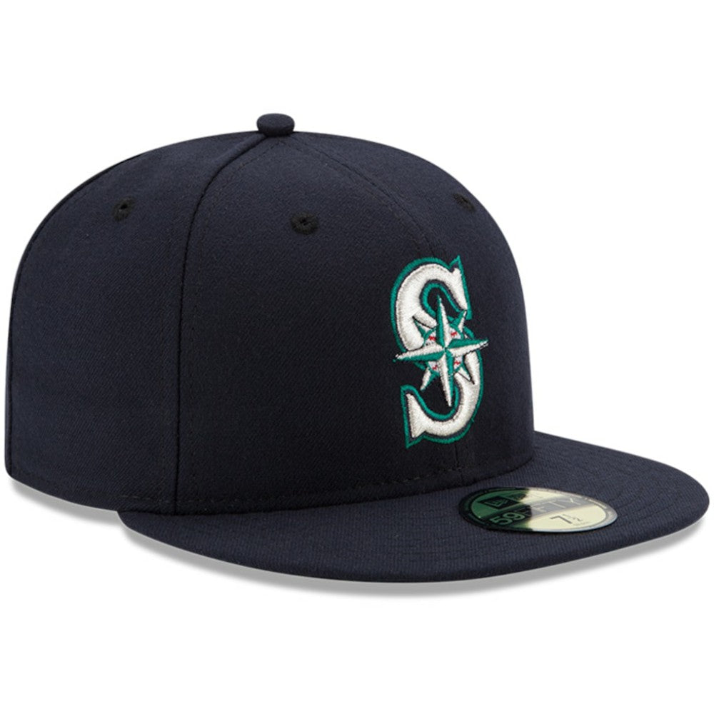 Seattle Mariners Authentic Collection On Field 59FIFTY Fitted Hat Navy | New Era