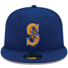Seattle Mariners Alternate 2 Authentic On Field 59FIFTY Fitted Hat Royal | New Era
