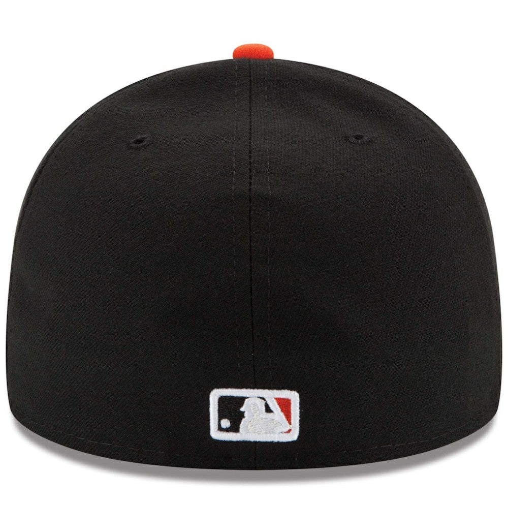 Baltimore Orioles Alternate Authentic Collection On Field 59FIFTY Performance Fitted Hat Black/Orange | New Era