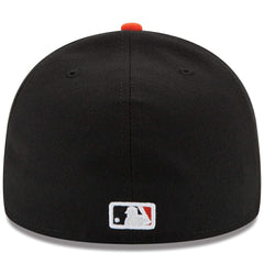 Baltimore Orioles Alternate Authentic Collection On Field 59FIFTY Performance Fitted Hat Black/Orange | New Era