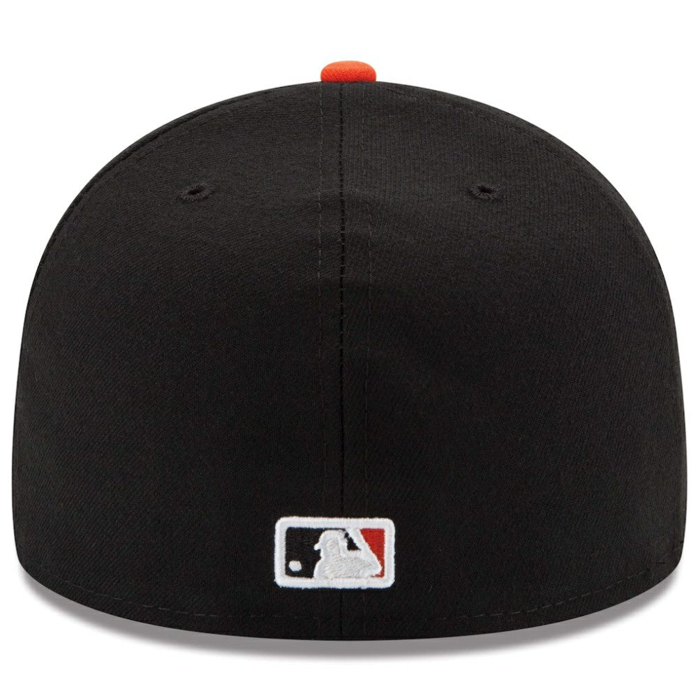 Baltimore Orioles Home Authentic Collection On-Field 59FIFTY Fitted Hat White/Orange | New Era
