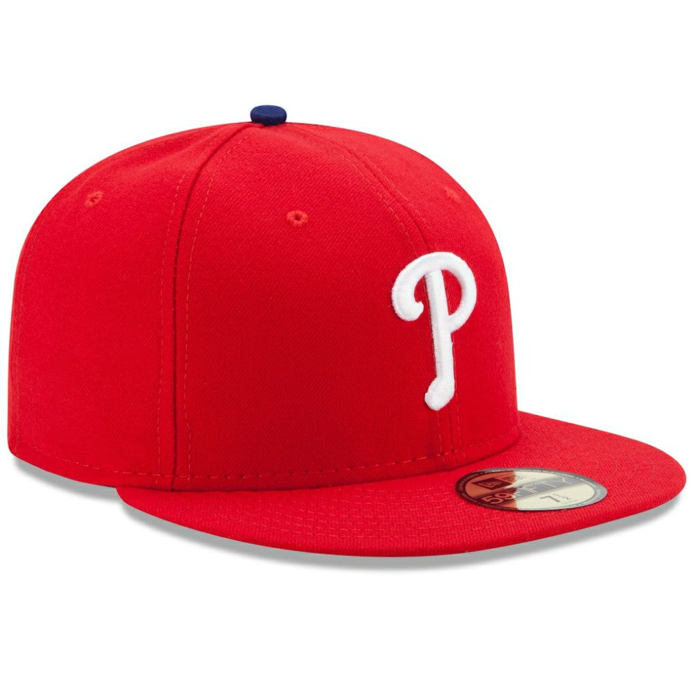 Philadelphia Phillies Game Authentic Collection On-Field 59FIFTY Fitted Hat Red | New Era