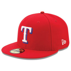 Texas Rangers Alternate Authentic Collection On-Field 59FIFTY Fitted Hat Red | New Era