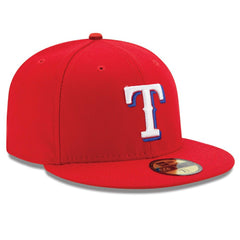 Texas Rangers Alternate Authentic Collection On-Field 59FIFTY Fitted Hat Red | New Era