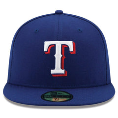 Texas Rangers Game Authentic Collection On-Field 59FIFTY Fitted Hat Royal | New Era