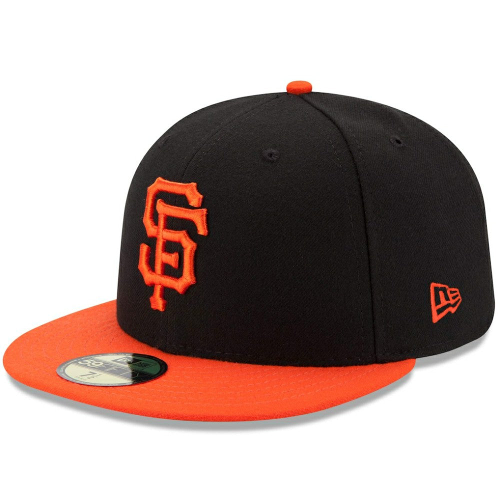 San Francisco Giants Authentic Collection On-Field 59FIFTY Fitted Hat Black/Orange | New Era