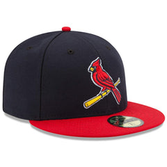 St. Louis Cardinals Alternate 2 Authentic Collection On-Field 59FIFTY Fitted Hat Navy/Red | New Era