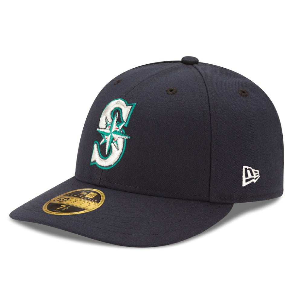 Seattle Mariners Authentic Collection On Field Low Profile Game 59FIFTY Fitted Hat Navy | New Era