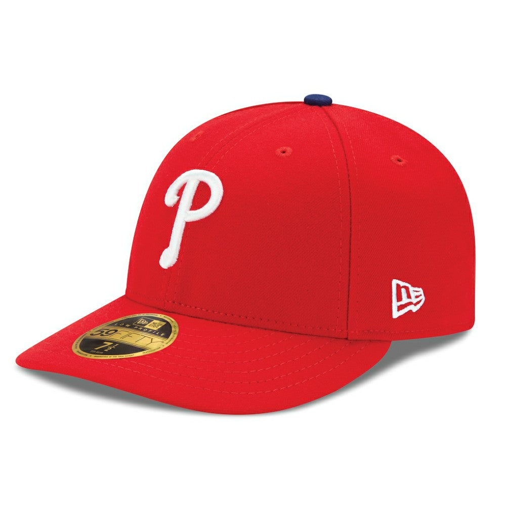 Philadelphia Phillies Authentic Collection On Field Low Profile Game 59FIFTY Fitted Hat Red | New Era