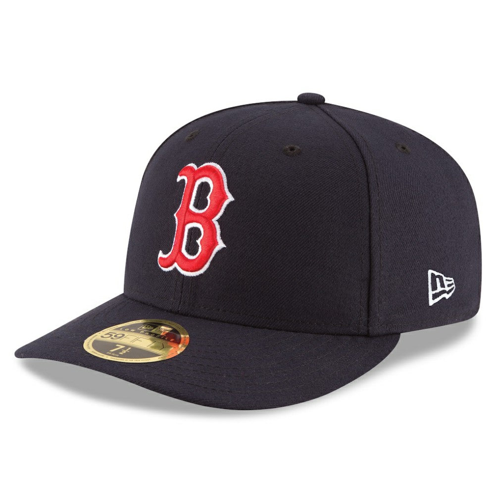 Boston Red Sox Authentic Collection On Field Low Profile Game 59FIFTY Fitted Hat Navy | New Era