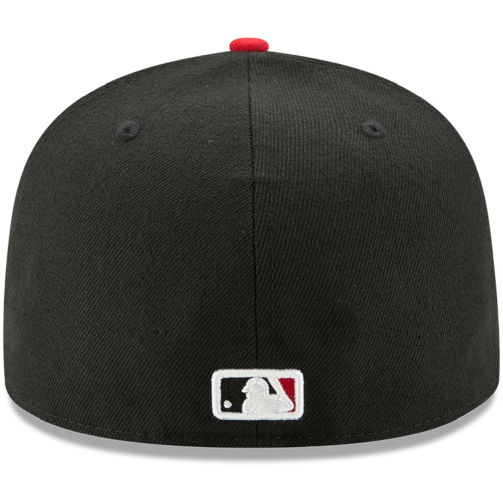 Cincinnati Reds Alternate Authentic Collection On-Field 59FIFTY Fitted Hat Black/Red | New Era
