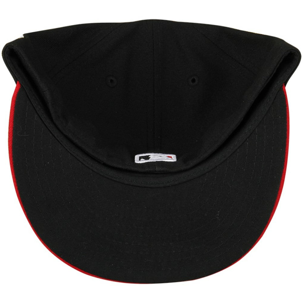 Cincinnati Reds Alternate Authentic Collection On-Field 59FIFTY Fitted Hat Black/Red | New Era