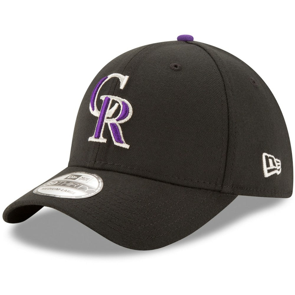 Colorado Rockies Game Team Classic 39THIRTY Flex Hat Black | New Era