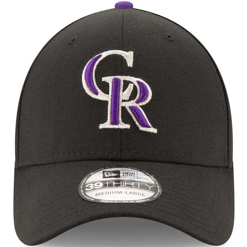 Colorado Rockies Game Team Classic 39THIRTY Flex Hat Black | New Era