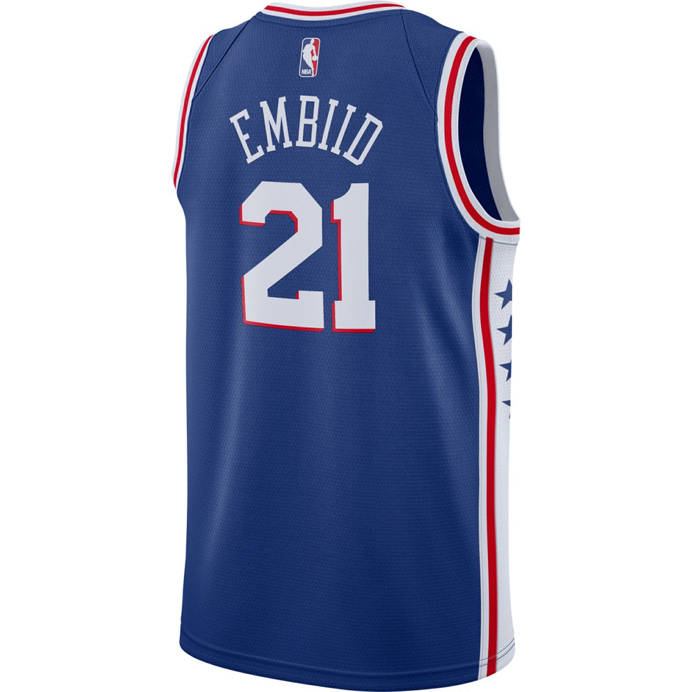 Joel Embiid Philadelphia 76ers Swingman Jersey Royal - Icon Edition