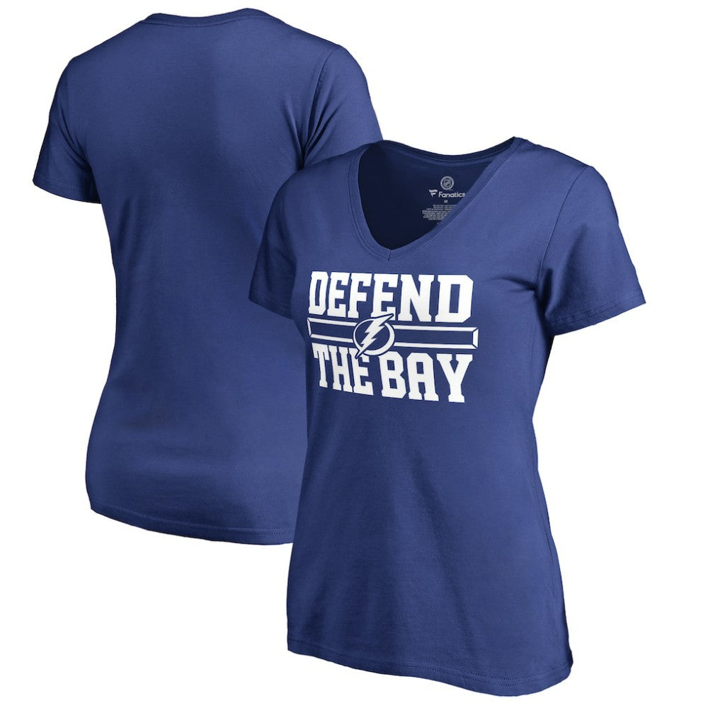 Tampa Bay Lightning Women's Hometown Collection Defend T-Shirt Blue