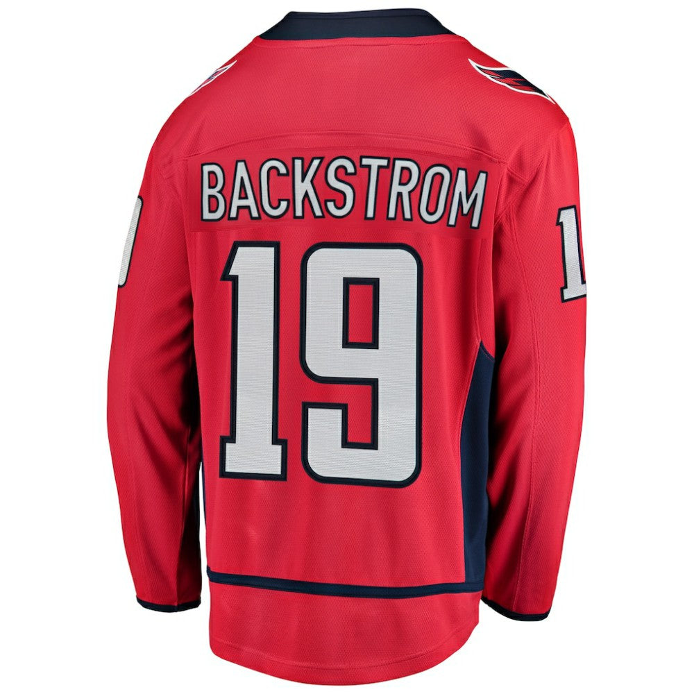 Nicklas Backstrom Washington Capitals Fanatics Breakaway Jersey Red