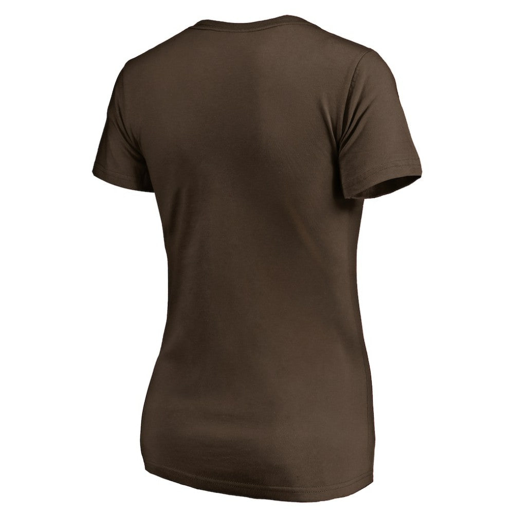 San Diego Padres Women's Cooperstown Collection Forbes T-Shirt Brown
