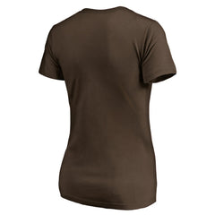 San Diego Padres Women's Cooperstown Collection Forbes T-Shirt Brown