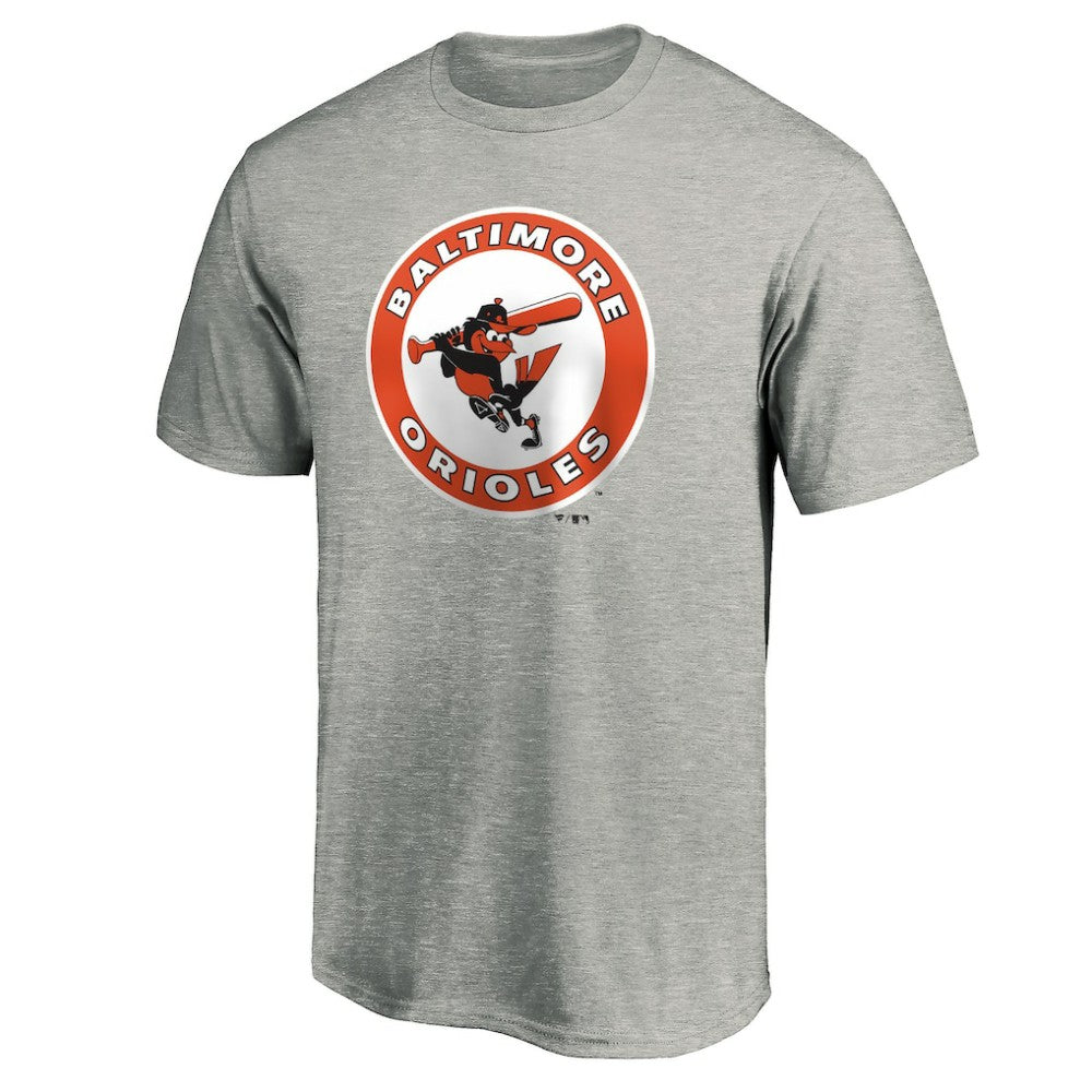 Baltimore Orioles Cooperstown Collection Forbes T-Shirt Ash