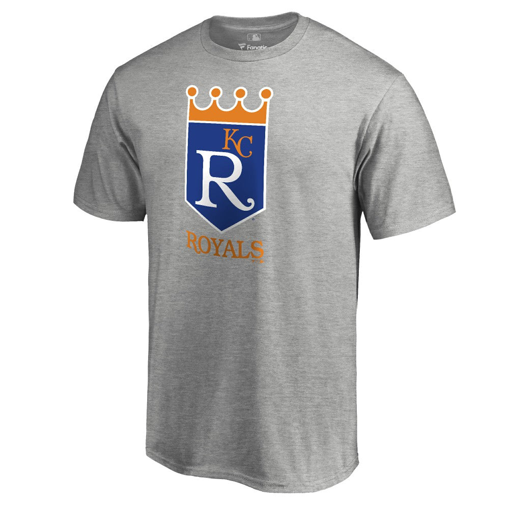 Kansas City Royals Cooperstown Collection Forbes T-Shirt Ash