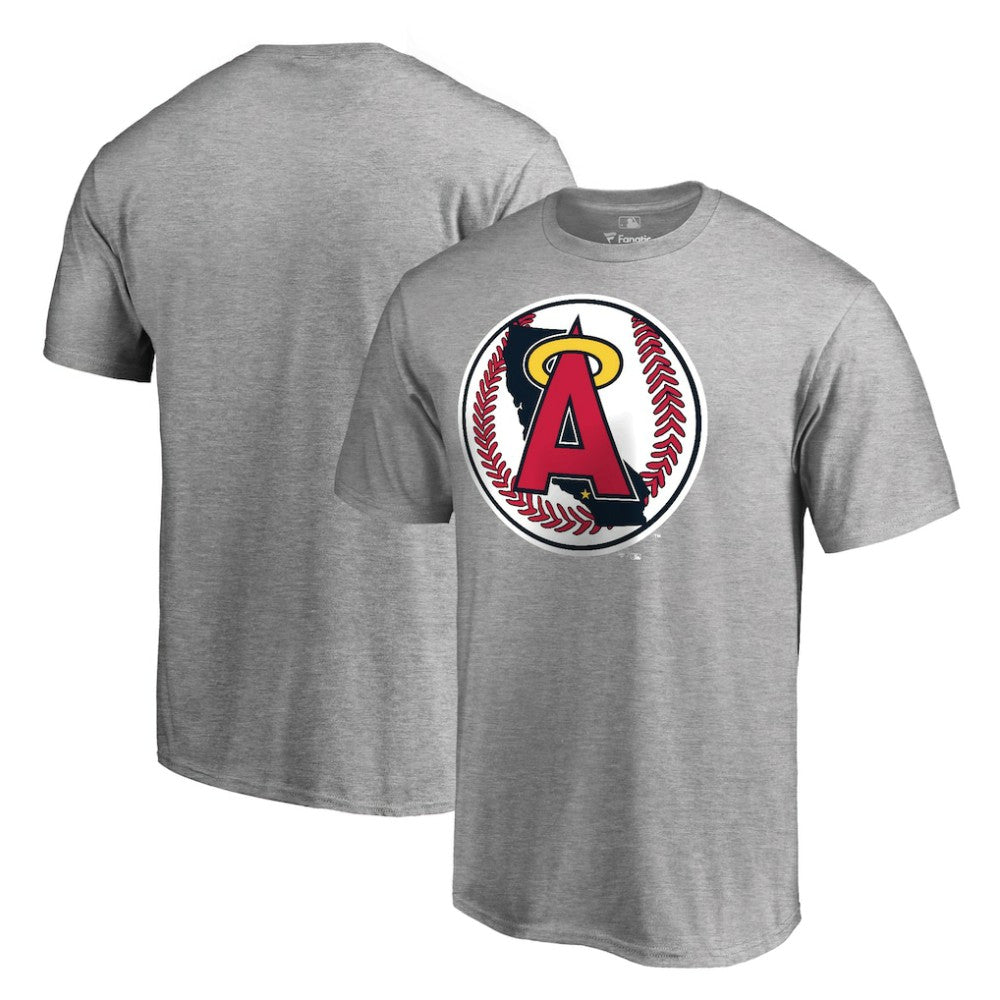 Los Angeles Angels Cooperstown Collection Forbes T-Shirt Ash