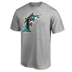 Miami Marlins Cooperstown Collection Forbes T-Shirt Ash