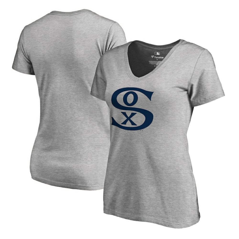 Chicago White Sox Women's Cooperstown Collection Forbes T-Shirt Ash