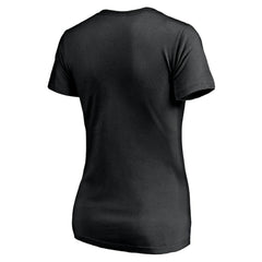 Tampa Bay Rays Women's Core Wahconah V-Neck T-Shirt Black