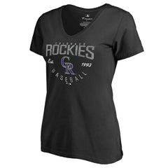 Colorado Rockies Women's Live For It T-Shirt Black