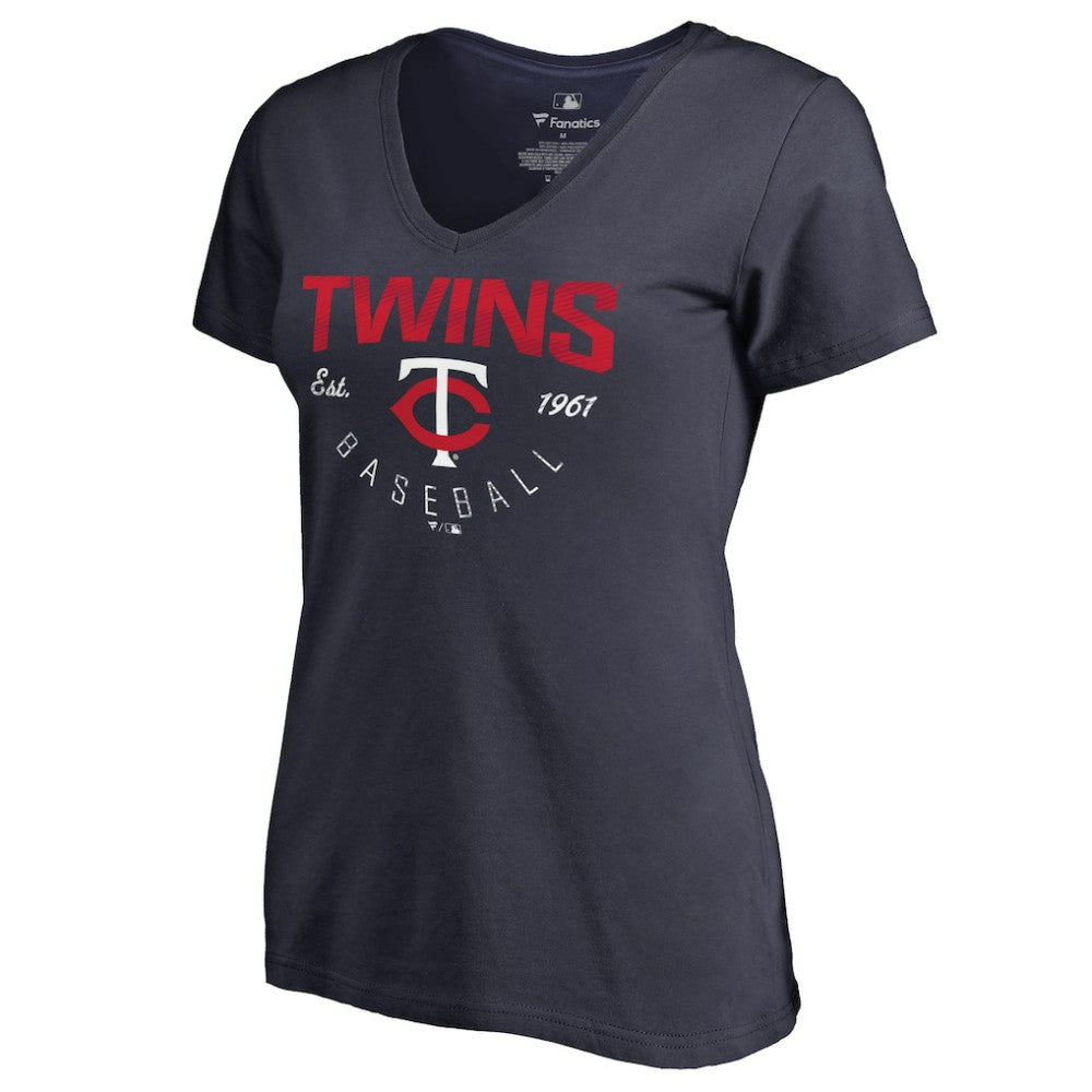 Minnesota Twins Women's Live For It T-Shirt Navy