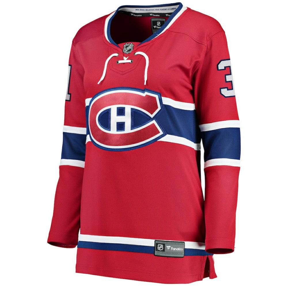 Carey Price Montreal Canadiens Fanatics Women's Home Breakaway Jersey Red