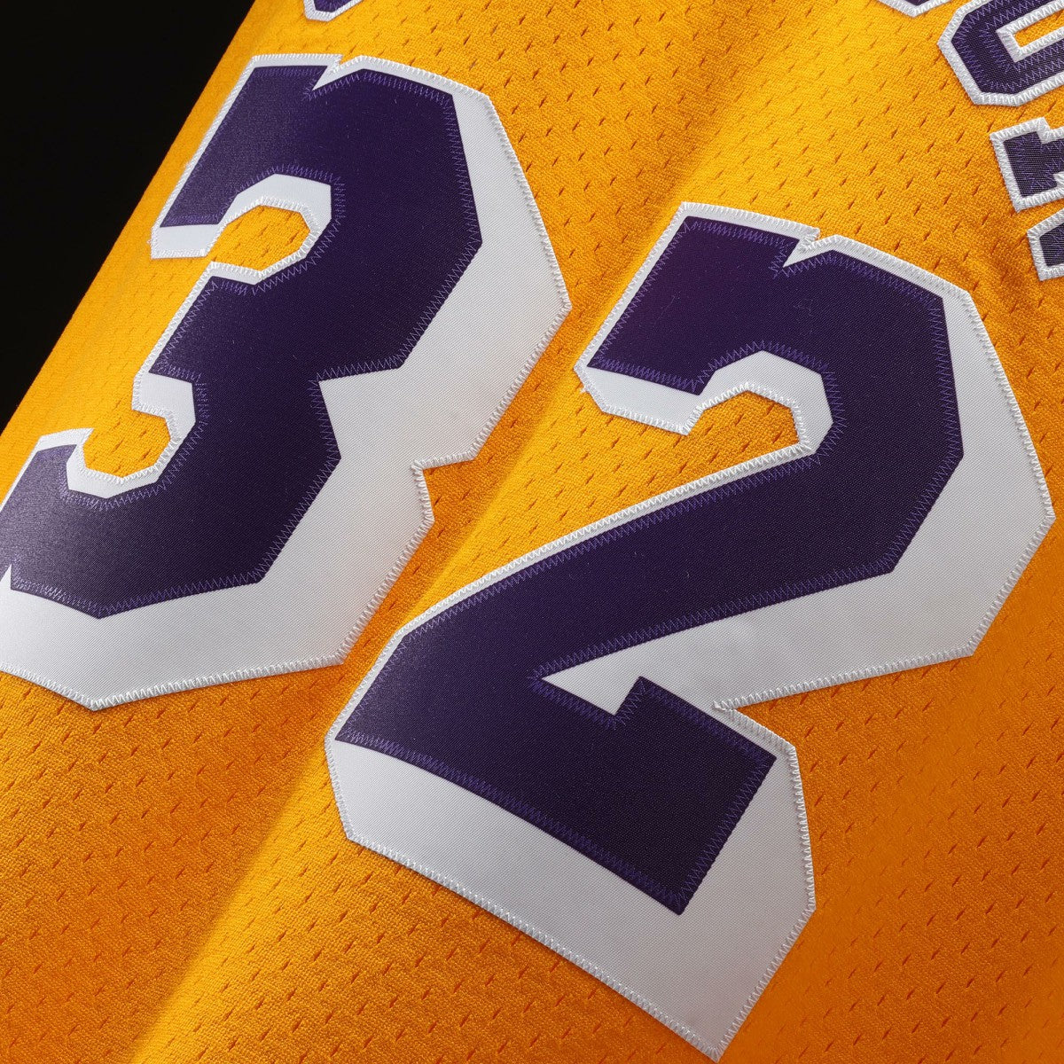Magic Johnson Los Angeles Lakers 1984/85 Hardwood Classics Swingman Jersey - Gold