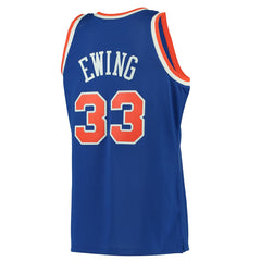 Patrick Ewing New York Knicks 1991/92 Hardwood Classics Swingman Jersey - Blue