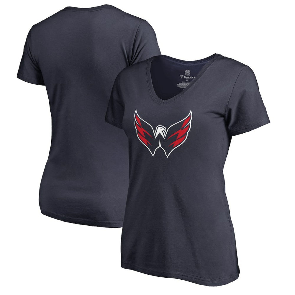 Washington Capitals Women's Primary Logo T-Shirt Navy