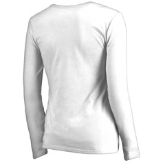 Vegas Golden Knights Women's Primary Team Logo Long Sleeve T-Shirt White