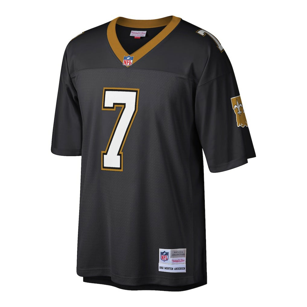 Morten Andersen New Orleans Saints Retired Player Legacy Replica Jersey - Black for sale