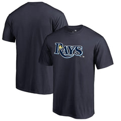 Tampa Bay Rays Team Wordmark T-Shirt Navy