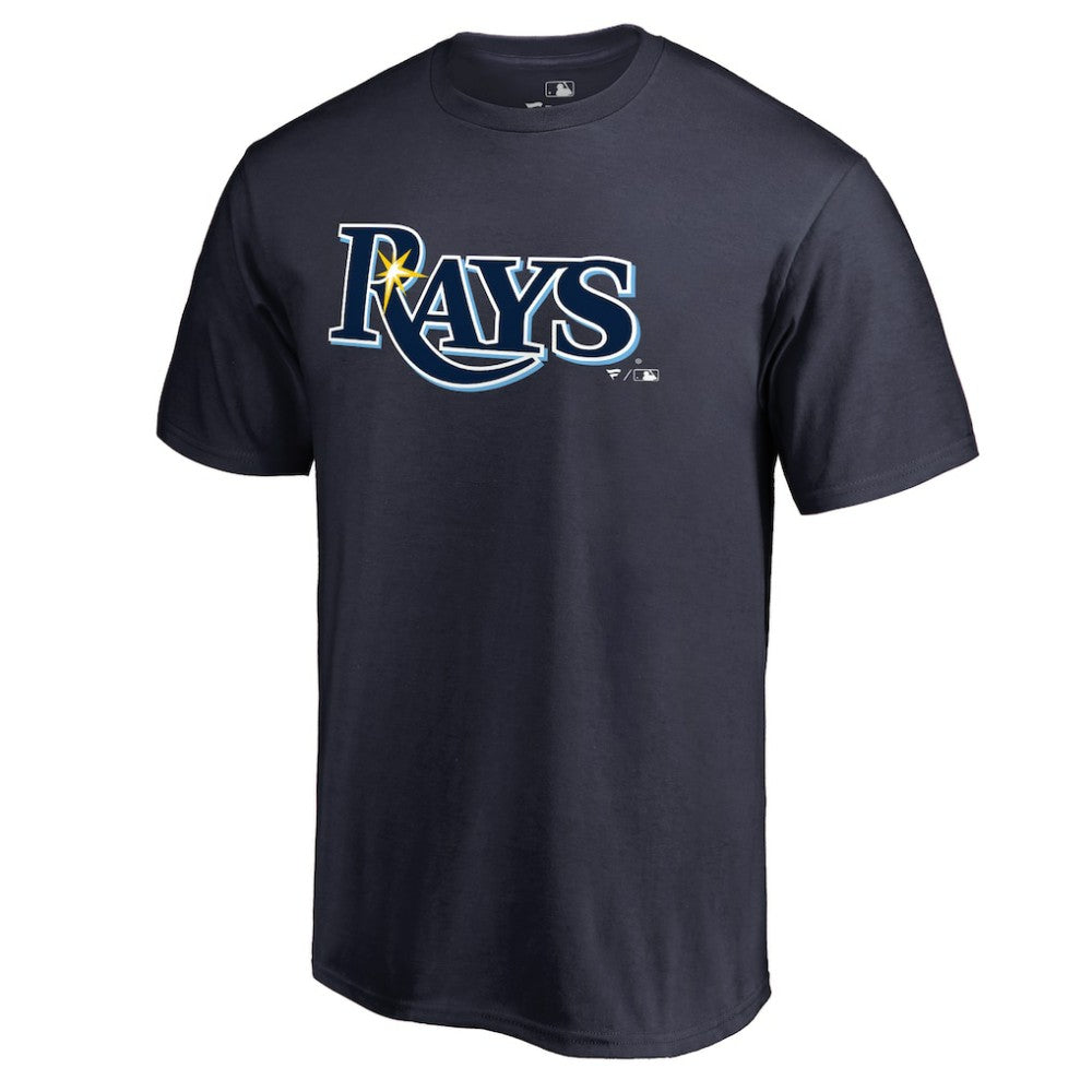 Tampa Bay Rays Team Wordmark T-Shirt Navy