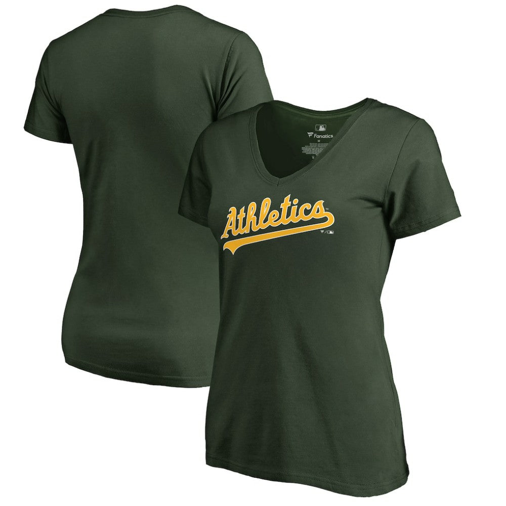 Athletics Women's Team Wordmark T-Shirt Green